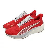 Puma 慢跑鞋 Darter Pro Archive 男鞋 白 紅 輕量 緩震 運動鞋 310974-01 28cm RED/WHITE