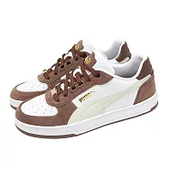 Puma 休閒鞋 Caven 2.0 Lux SD 男鞋 女鞋 白 棕 復古 麂皮 運動鞋 395080-08 27.5cm WHITE/BROWN