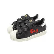 adidas x Hello Kitty Superstar CF C 童鞋 中童 聯名 休閒鞋 魔鬼氈 愛迪達 IG6996 17.5cm BLACK/WHITE