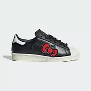 Adidas 愛迪達 Superstar 82 [IF4399] 女 休閒鞋 貝殼鞋 Hello Kitty 舒適 黑紅 22cm 黑/紅