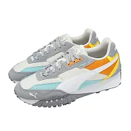 Puma 休閒鞋 Blktop Rider Multicolor 男女鞋 米白 灰 橘 拼接 運動鞋 395907-08 23.5cm IVORY/MULTI-COLOR