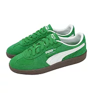Puma 休閒鞋 Palermo 男鞋 女鞋 綠 白 膠底 麂皮 復古 德訓鞋 396463-63 23cm GREEN/WHITE