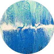 【玲廊滿藝】趙書巧-海天一色30x30cm