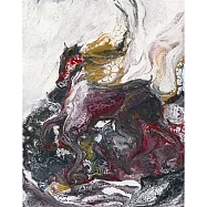 【玲廊滿藝】趙書巧-駿馬奔騰41x31.5cm