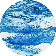 【玲廊滿藝】趙書巧-風浪15x15cm