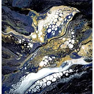 【玲廊滿藝】趙書巧-星潮之願20x20cm