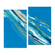 【玲廊滿藝】郭家秀 S.K-靈魂之河41x48cm