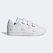 Adidas Stan Smith CF C [IF7023] 中童 休閒鞋 經典 魔鬼氈 HELLO KITTY 白 20.5 白/藍