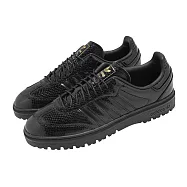 adidas 休閒鞋 Samba WTR 男鞋 黑 金 復古 蛇紋 皮革 德訓鞋 愛迪達 KI6278 27cm BLACK/GOLD