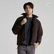 ADISI SMAWARM海洋溫控超撥水絎縫外套(男女可共穿) AJ2521054|防潑水 蚵技棉 抗靜電 保暖外套 可收納帽 XL 宇宙黑