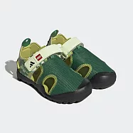 Adidas 愛迪達 Terrex Captain Toey Lego K [HQ5847] 中童 運動休閒涼鞋 綠 黑 19 綠/黑