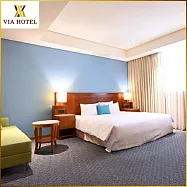 (電子票) 三重【丰居微風館】平日豪華雙人房住宿券(MO25)【受託代銷】