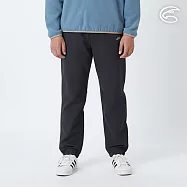 ADISI 童雙層撥水保暖褲 AP2521089|防潑水 抗風 輕量 保暖長褲 130 黑色