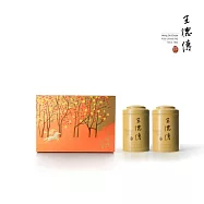 【王德傳】2026新春馳心禮盒：阿里山高山金萱烏龍120g+迎香安尚烏龍120g