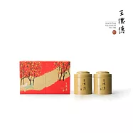 【王德傳】2026新春馳光禮盒：阿里山高山金萱烏龍100g+蜜香紅烏龍100g