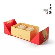 【王德傳】2026新春馳光禮盒：蜜香紅烏龍100g+金萱烏龍100g
