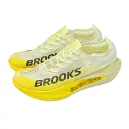 Brooks 競速跑鞋 Hyperion Elite 5 男鞋 黃灰 碳板 緩衝 慢跑鞋 1000491D756 28cm LUMINARY/YELLOW/GRAY