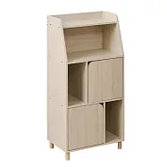 【居家cheaper】暮致三格雙門高腳櫃 KC12/書櫃/玄關櫃/收納櫃/廚房櫃/文件櫃/置物櫃/木櫃 櫻桃木