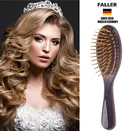 【德國FALLER芙樂梳具刷具】德國製FSC梣木氣墊木齒梳 防靜電柔順直髮(放鬆按摩頭皮 專用)
