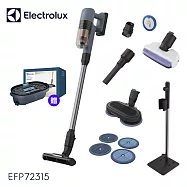 Electrolux 瑞典 伊萊克斯 700系列 輕量智控濕拖吸塵器 (晨霧藍) EFP72315
