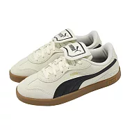 Puma 休閒鞋 Club Azura SD 女鞋 米白 黑 麂皮 膠底 復古 404477-01 23.5cm IVORY/BLACK