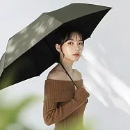 【didyda】220g極致輕 安全不回彈自動傘 降溫10度以上 防風抗UV超潑水 橄欖綠