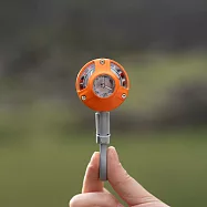 Aerogogo| GIGA PUMP Air 指尖幫浦 首創無電池設計 外接電源啟動 活力橘