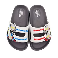 台灣製超人力霸王拖鞋 (MN188) 男中童 Ultraman 室內拖鞋 男童拖鞋 男童鞋 兒童拖鞋 卡通拖鞋 室外拖鞋 台灣製 超人力霸王 男大童 MIT童鞋 中童鞋 16cm 灰色超人力霸王款