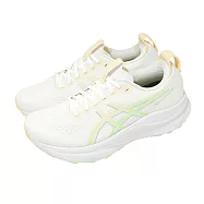 Asics 亞瑟士 慢跑鞋 GEL-Kayano 32 D 寬楦 女鞋 白 綠 支撐 運動鞋 1012B839102 23cm WHITE/SEASHELL