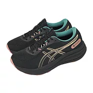 Asics 亞瑟士 慢跑鞋 Gel-Pulse 17 GTX 女鞋 黑 粉紅 防水 厚底 緩衝 1012B926001 23.5cm BLACK/APRICOT CRUSH