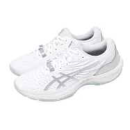 Asics 亞瑟士 羽球鞋 Court Control FF 4 男鞋 女鞋 白 銀 緩衝 支撐 1073A091100 26cm WHITE/PURE SILVER