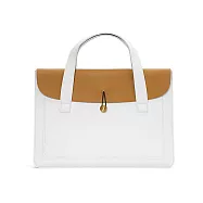 DUX DUCIS AURA 15-16吋 筆電手提包 筆電包 收納包 公事包 -米白/卡其