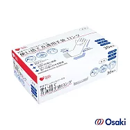 【日本Osaki】拋棄式長袖PE手套30枚入(透明)-3盒(樂齡/居家照護/長照)