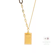 路森金飾 黃金項鍊(暴富金條-AB鍊金重:1.39錢+-0.03錢)