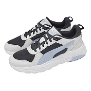 Puma 休閒鞋 Trinity 2 LT 男鞋 女鞋 白 黑 藍 皮革 復古 緩震 400231-30 24cm WHITE/BLACK-BLUE