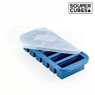 【Souper Cubes】多功能食品級矽膠保鮮盒-暮光藍 無 6格