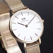 Daniel Wellington米蘭風格時尚腕錶-玫瑰金-28mm-DW00100219