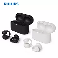 【PHILIPS 飛利浦】開放式耳夾真無線藍牙耳機 TAQ2000 黑色
