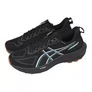 Asics 亞瑟士 慢跑鞋 GT-1000 14 GTX 男鞋 黑 藍 防水 運動鞋 1011C078003 27cm BLACK/APRICOT CRUSH
