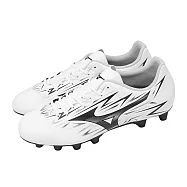 Mizuno 美津濃 足球鞋 Monarcida Neo III Club 寬楦 男鞋 白 膠釘 P1GA2627-09 30cm WHITE/BLACK