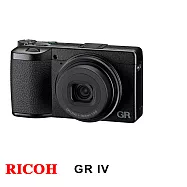 【RICOH 理光】 GRIV /GR4 標準版數位相機*(平行輸入)~送SD128G卡+相機包+專屬拭鏡筆+減壓背帶+大吹球清潔組 無 GR4