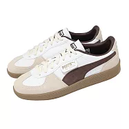 Puma 休閒鞋 Palermo Lth 男鞋 女鞋 棕 復古 德訓鞋 396464-28 27cm WHITE/BEIGE