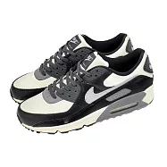 Nike 休閒鞋 Air Max 90 QS 男鞋 黑 米白 緩震 復古 氣墊 經典 IO4468-100 28cm BLACK/IVORY