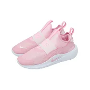 Nike 中童鞋 Flex Runner 4 PS 粉 套入式 無鞋帶 慢跑鞋 運動鞋 IF2894-600 20cm PINK/WHITE