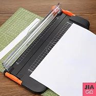 JIAGO 雙向輕型裁紙刀加長折疊尺(裁紙機/裁紙器/割紙器) 黑色