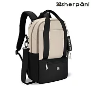 Sherpani RFID 防潑水多功能後背包 (25II) Camden 18L|卡其/Con Leche