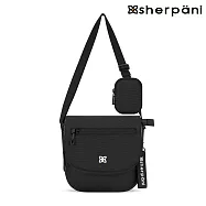 Sherpani RFID 防潑水多功能郵差包 (25II) Milli 3L|黑色/Raven