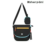 Sherpani RFID 防潑水多功能郵差包 (25II) Milli 3L|黑彩色/Chromatic