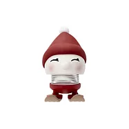 Hoptimist Soft Skiing Bimble 滑雪 女孩彈簧公仔 (莓紅)