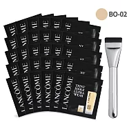 LANCOME 蘭蔻 零粉感超持久粉底 SPF48/PA++(1mlX30)-多色號可選-[30ml/正貨容量超值組]送一字型粉底刷 #BO-02